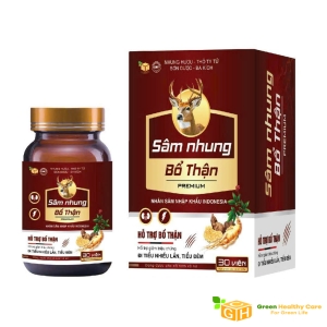 SÂM NHUNG BỔ THẬN PREMIUM GHC (Hộp 1 lọ 30viên)