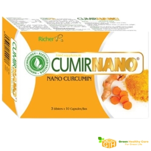 CUMIR NANO - VIÊN NGỆ DẠ DÀY (Hộp 3vỉ x 10viên)
