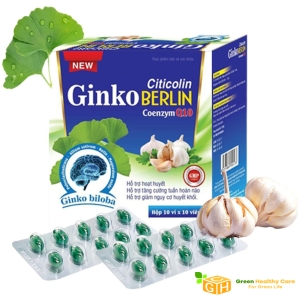 GINKO BERLIN - BỔ NÃO (Hộp 10vỉ x10viên)