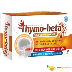 THYMO-BETA - ĐÔNG TRÙNG LINH CHI (Hộp 3vỉ x 10 viên)