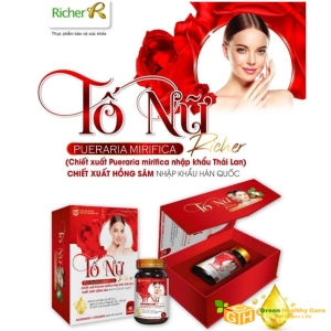 TỐ NỮ RICHER - NỘI TIẾT TỐ NỮ ( Hộp 1lọ x 60viên)