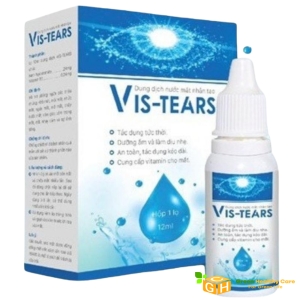 NHỎ MẮT VIS-TEARS - NƯỚC MẮT NHÂN TẠO (Chai 12ml)