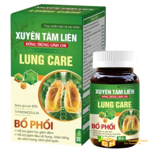 XUYÊN TÂM LIÊN LUNG CARE - BỔ PHỔI (Lọ 30viên)