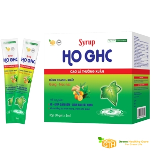 SYRUP HO GHC - SIRO HO (Hộp 20gói x 5ml)