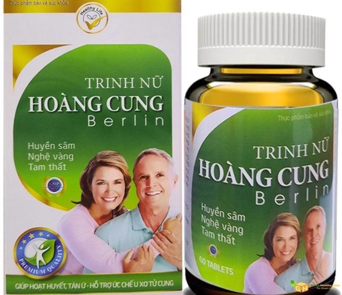 TRINH NỮ HOÀNG CUNG BERLIN (Hộp 1 lọ 60viên)