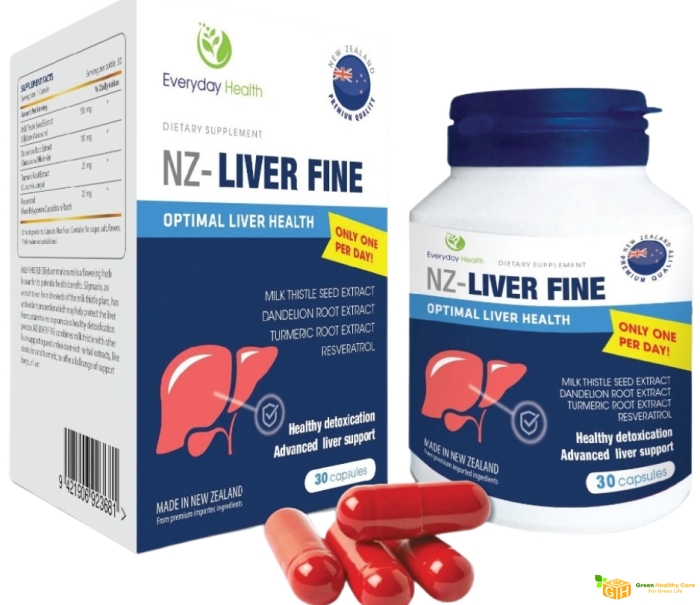 NZ -LIVER FINE - VIÊN HỖ TRỢ CHỨC NĂNG GAN