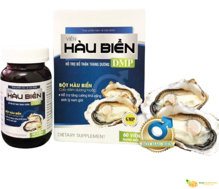 HÀU BIỂN DMP - VIÊN HÀU ( Hộp 1 lọ 60viên)