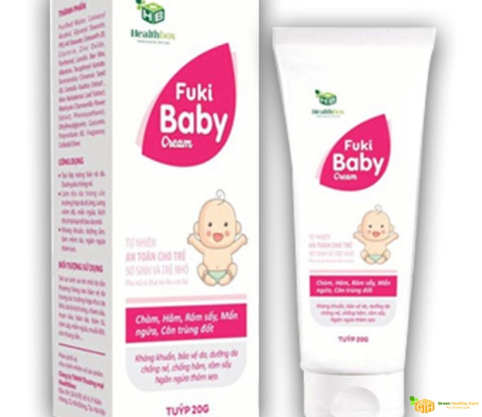 FUKI BABY - GEL BÔI DA TRẺ EM (Tuýp 20gram)