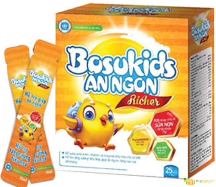 BOSUKIDS ĂN NGON (Hộp 25gói x 10ml)