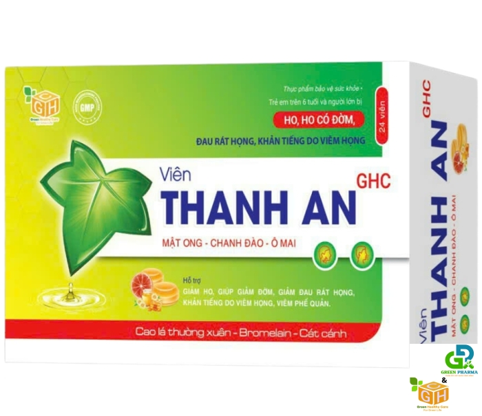 THANH AN GHC - VIÊN NGẬM HO (Hộp 3vỉ x 8viên)