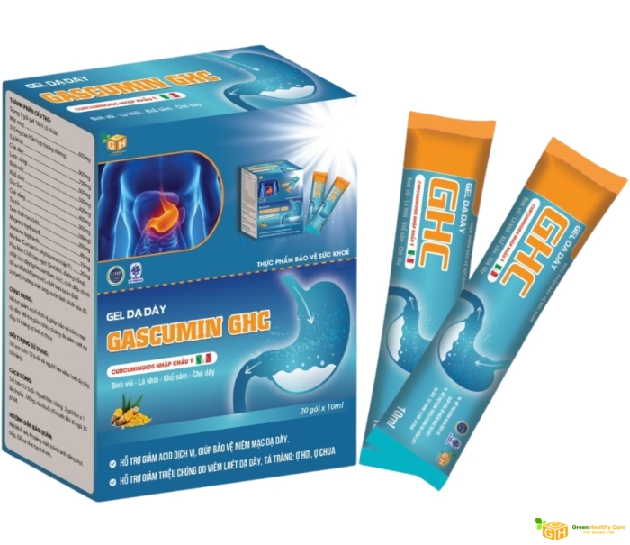 GASCRMIN GHC - GEL DẠ DÀY (Hộp 20gói x 10ml/gói)