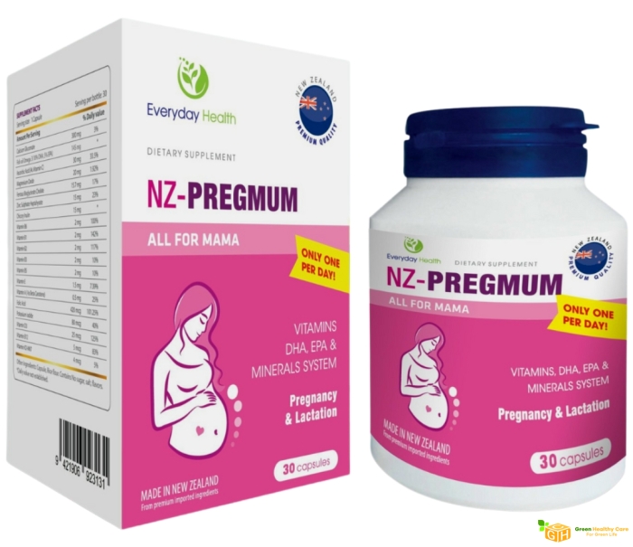 NZ - PREGMUM - Viên bổ bầu