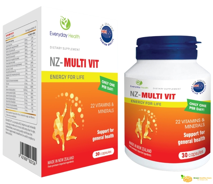 NZ - MULTIVIT - VIÊN BỔ SUNG VITAMIN + KHOÁNG CHẤT
