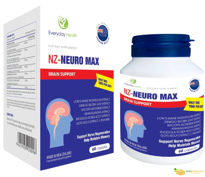 NZ - NEURO MAX - viên dưỡng não