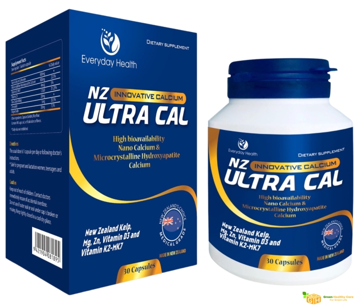 NZ - ULTRA CAL  - Viên Canxi hữu cơ